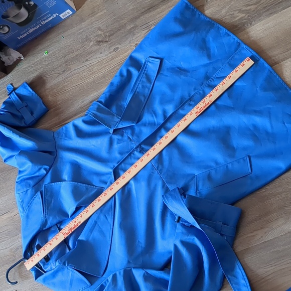 Evon-Picone blue coat, blue, XL - Picture 7 of 9